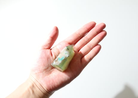 【すくすく育つ】ブルーチェリーブロッサムアゲート ポイント
