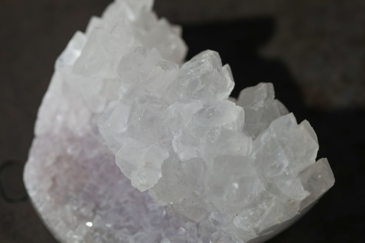 頭頂に咲く花】フラワーアメジスト クラスター | Y.S.Y24