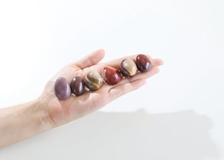 【華麗なスタートダッシュ】ムーカイトジャスパー タンブル（6個セット）