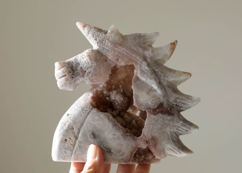 心の共有】ドゥルジーピンクアメジスト ユニコーン | Y.S.Y24