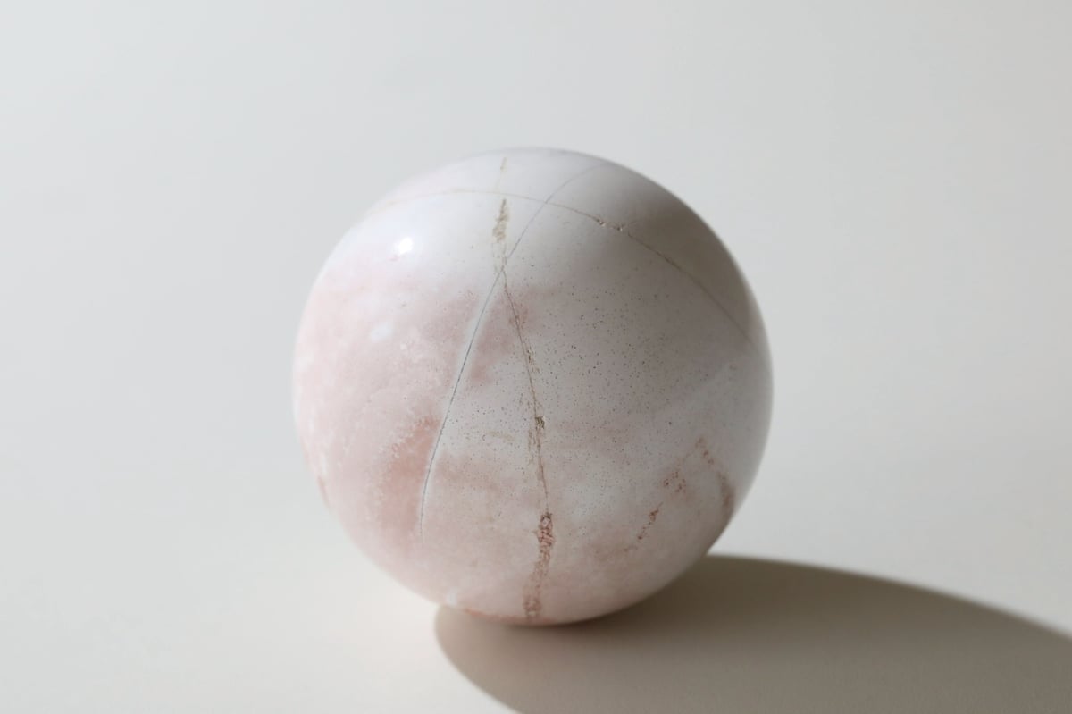 g'sさま専用ユニコーンジャスパーシリカ　スフィア　天然石置物　D147 g'sさま専用ユニコーンジャスパーシリカ スフィア 天然石置物 D147