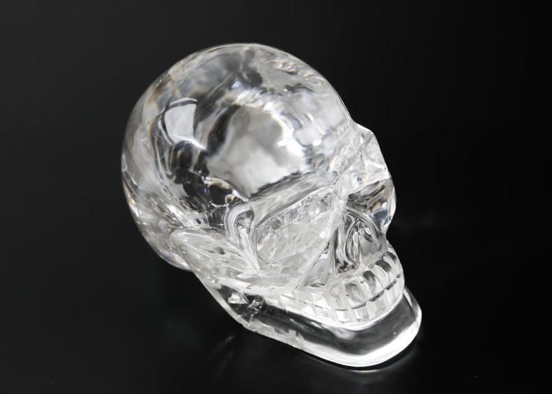 輝きの向こう側】虹入り レムリアンクォーツ スカル | Y.S.Y24