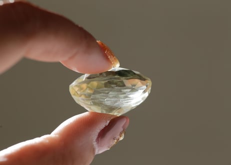 【太陽からうまれた光】ナチュラルシトリン ハイクオリティ宝石カット