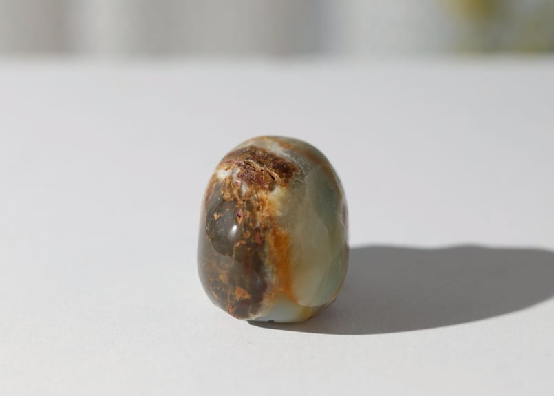 脳と調和する】アマゾナイト スカル | Y.S.Y24