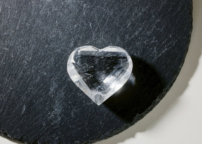 レムリアンクォーツ　ハート☆ レムリアン水晶 ハート型 | ハート型 | Crystals by Purely