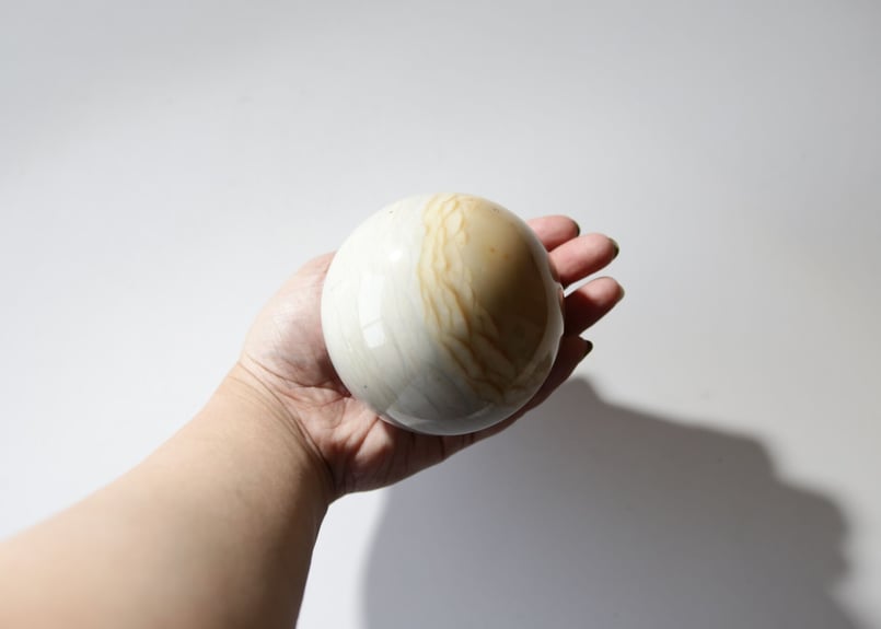 人魚のエナジー】マーメイドジャスパー スフィア 金の台座付き | Y.S.Y24