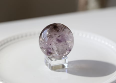 【奉仕の星】トリコロール 水晶 スフィア