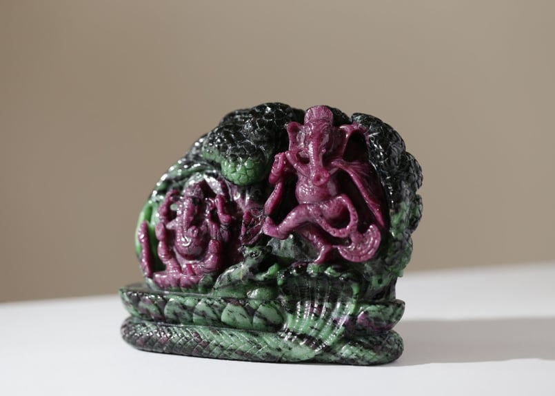 ルビーインゾイサイト ガネーシャ | Y.S.Y24