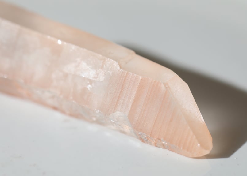 ハートからの願い】ピンクレムリアンクォーツ パストタイムリンク入り