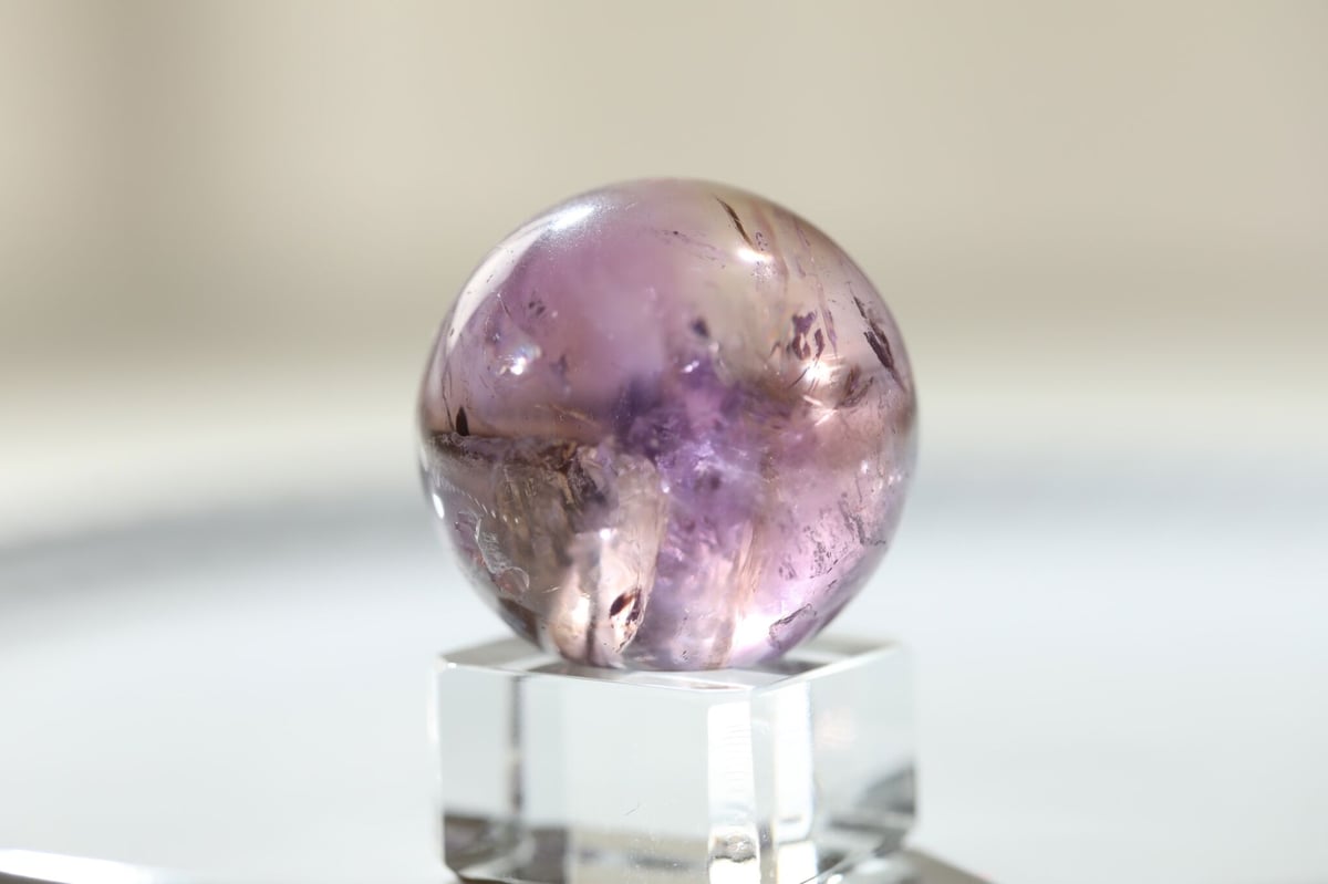 高品質 トラピッチェ アメトリン スフィア ファントム 天使の指紋 虹 天然石 高品質 トラピッチェ アメトリン スフィア ファントム 天使の指紋 虹