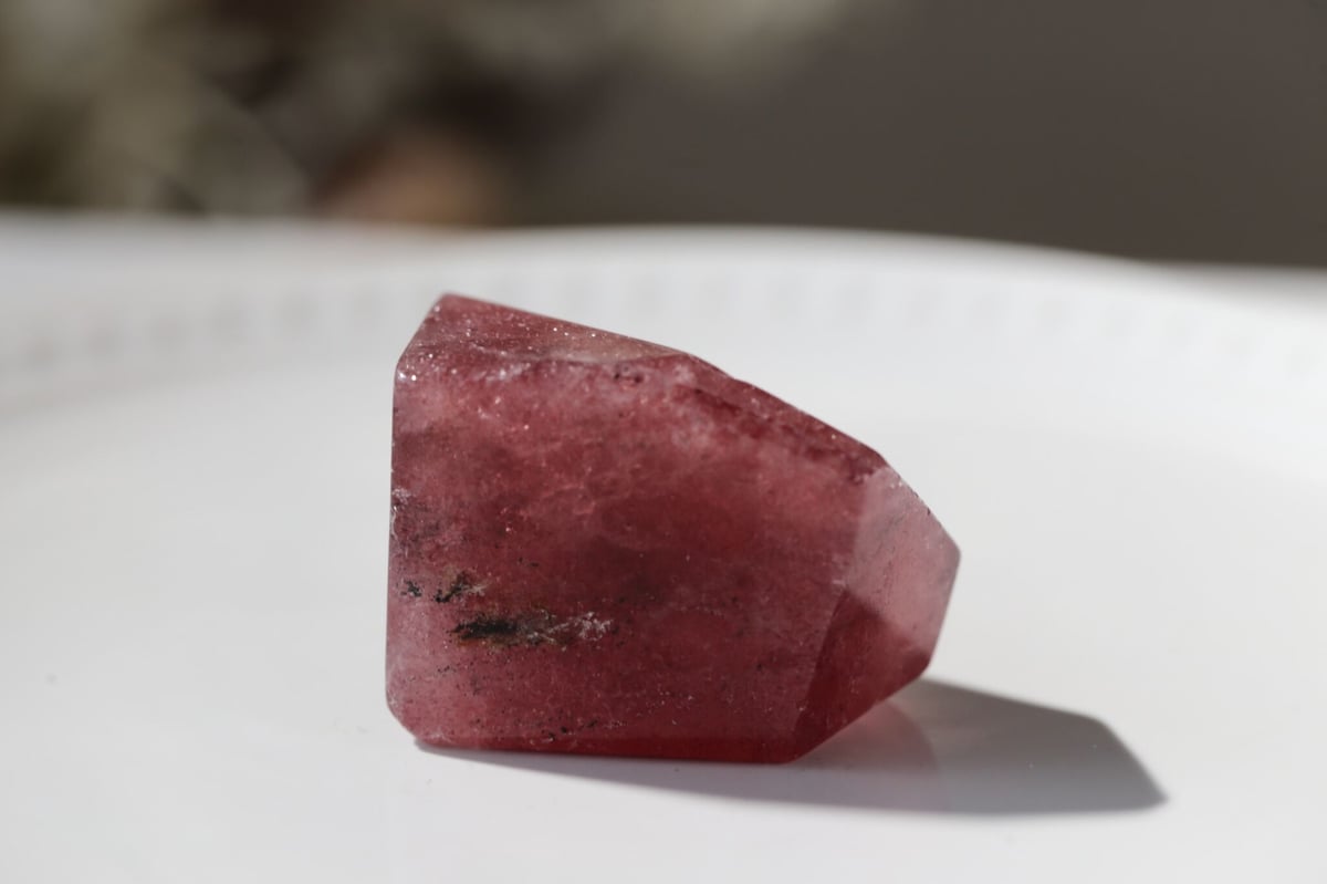 【天然石】ストロベリークォーツ フリーフォーム 天然石】ストロベリークォーツ フリーフォーム