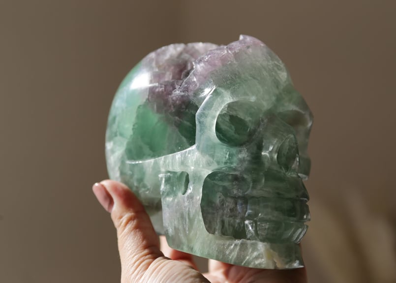 フローライト スカル 【陰徳】 | Y.S.Y24