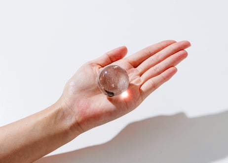 【大地の叫び】ガネッシュヒマール産 水晶 スフィア