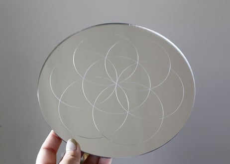 シードオブライフ ミラーグリッドプレート（20cm）