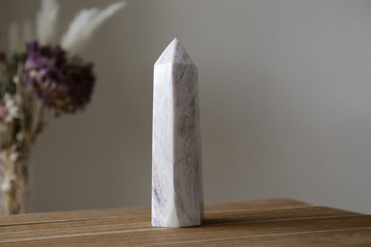 妖精の塔】ラベンダーシルキーフローライト ポイント | Y.S.Y24