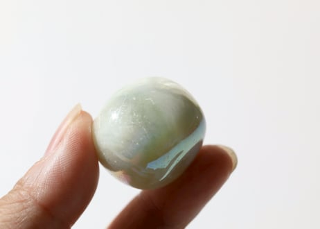 【使命を見つける】エンジェルオーラ 翡翠 タンブル