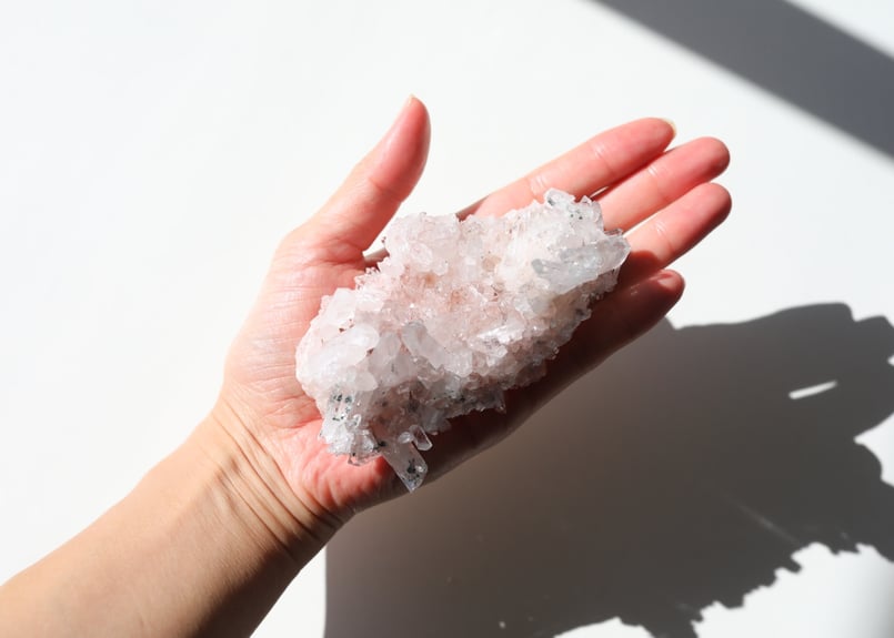 【天然石】リチウムクォーツクラスター リチウムクォーツ クラスター04◇Lithium Quartz ◇天然石・鉱物