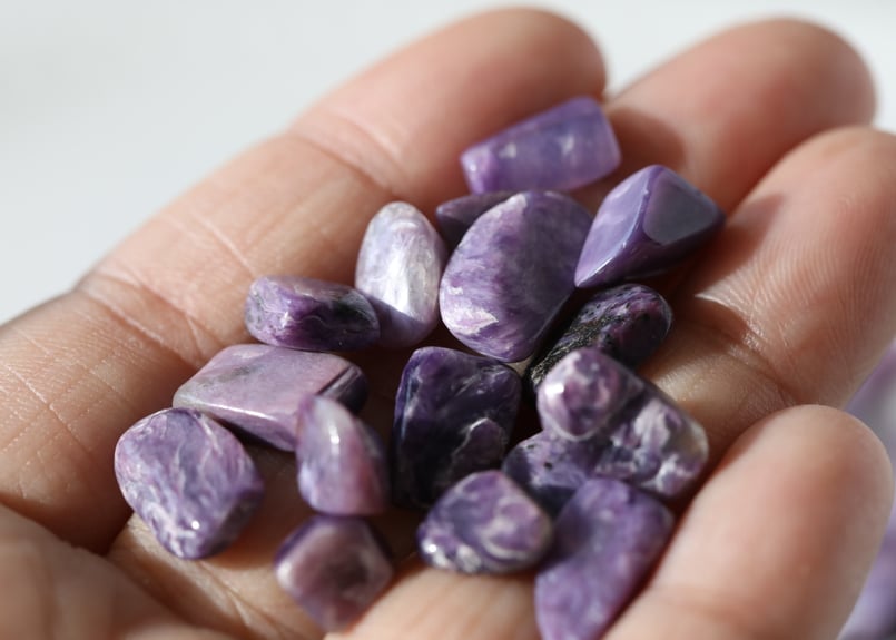 ☆限定特別ご提供☆世界三大ヒーリングストーン♡【チャロアイトさざれ