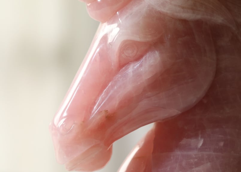 虹をかける】ローズクォーツ ユニコーンXL | Y.S.Y24