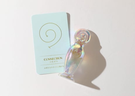 【CONNECTION つながり（必要なものすべてと繋がる）シジル封入 オリジナルカード付き❣️】エンジェルオーラフローライト 女神 ※イベントクーポン使用不可