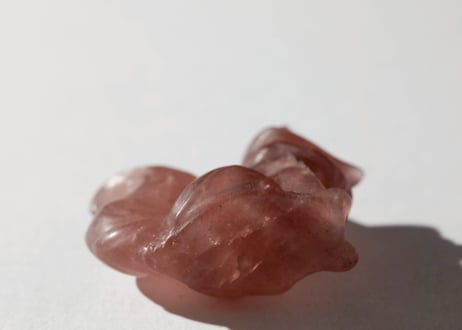 【美意識の妖精】ストロベリークォーツ きつね