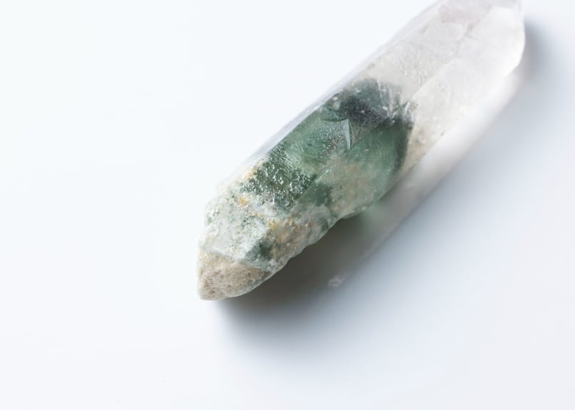 森の息吹】ミナスジェライス州産 グリーンファントムクォーツ