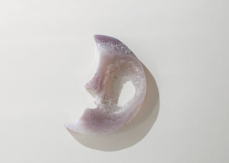 技封入❣️【美しくなる/パートアーシップがどんどん良くなる】ドゥルジーアゲートの月 台座付き ※イベントクーポン使用不可