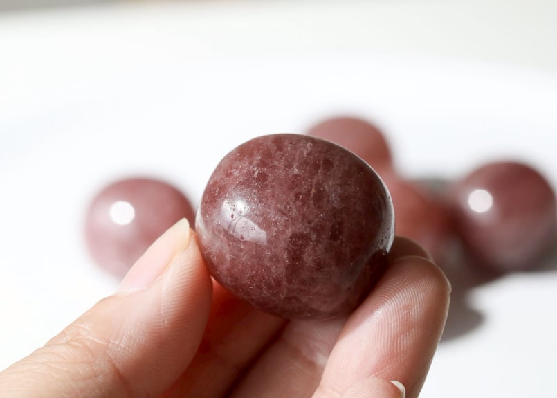 ズーンとくる！ストロベリークオーツたんとピンクタイガーアイたん！ ズーンとくる！ストロベリークオーツたんとピンクタイガーアイたん