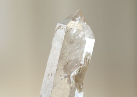 ライトニング水晶　【クリアリング】
