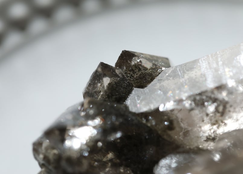 【フランス/モンブラン産】スモーキークォーツ 超絶激レアフランスモンブラン産天然スモーキークォーツ(F1417