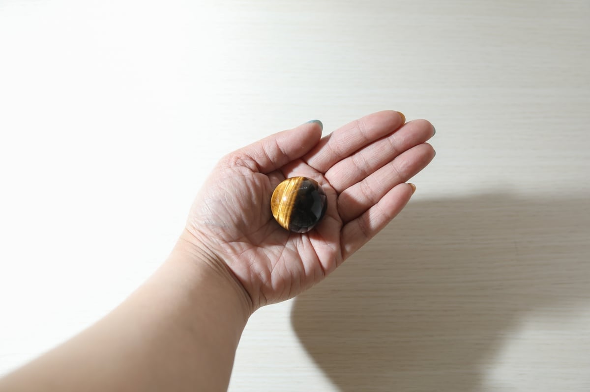 金を呼び込む】タイガーアイ スフィア | Y.S.Y24