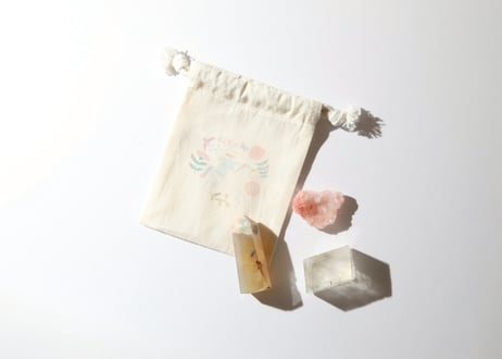 【意識の光彩】キラキラかがやく光と花のセット