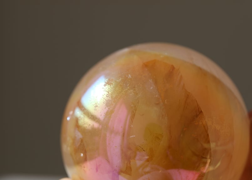 ゴージャスな女神】エンジェルオーラ ゴールデンヒーラー スフィア (金