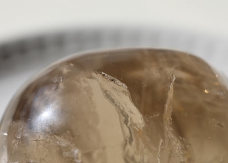 【あなたは光そのもの】虹入り ナチュラルシトリン スカル