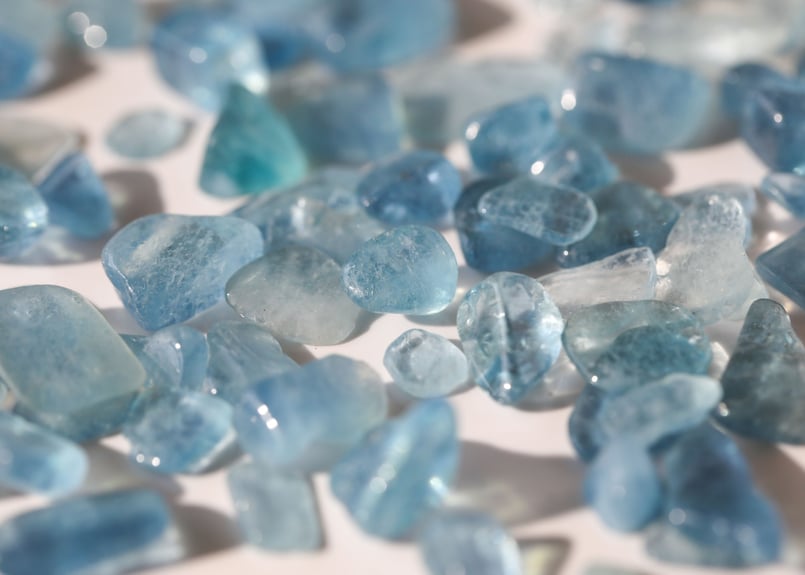 海の女神】アクアマリン さざれ（40g） | Y.S.Y24