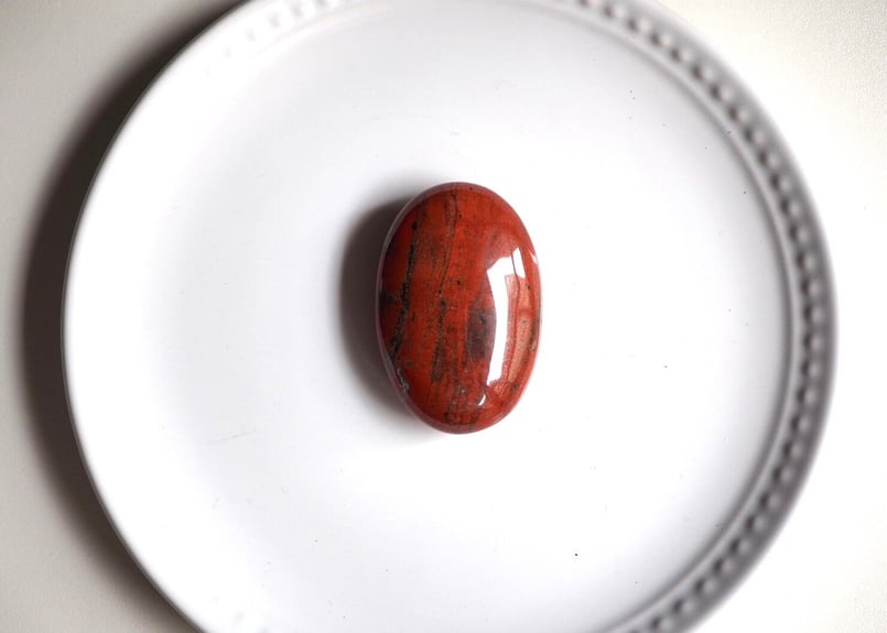 【高品質】レッドジャスパー　握り石 現実を動かす】レッドジャスパーの握り石 | Y.S.Y24