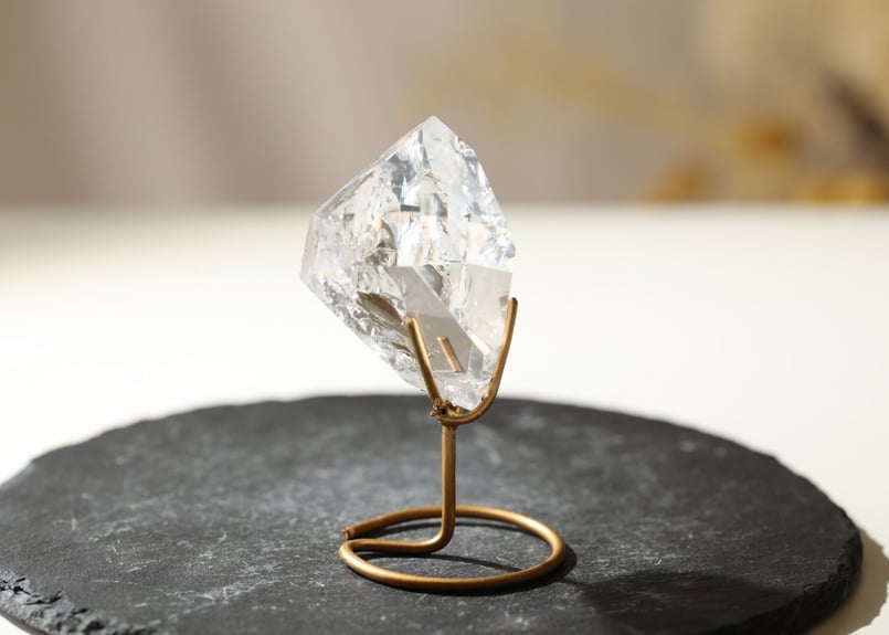 神聖な場所】虹入り レムリアンシード 磨き 台座付き | Y.S.Y24