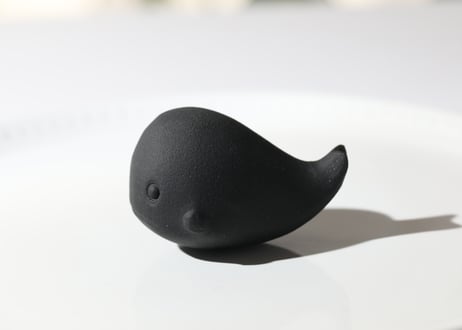 【あなたの守り神】ブラックオブシディアン くじら