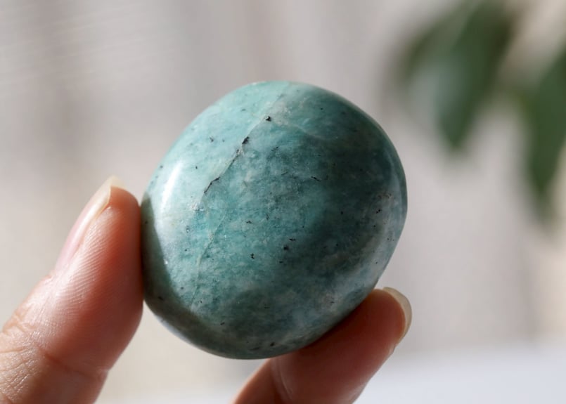 希望の石 小さいかわいいアマゾナイトたん！明るくなれるかも！ 希望の