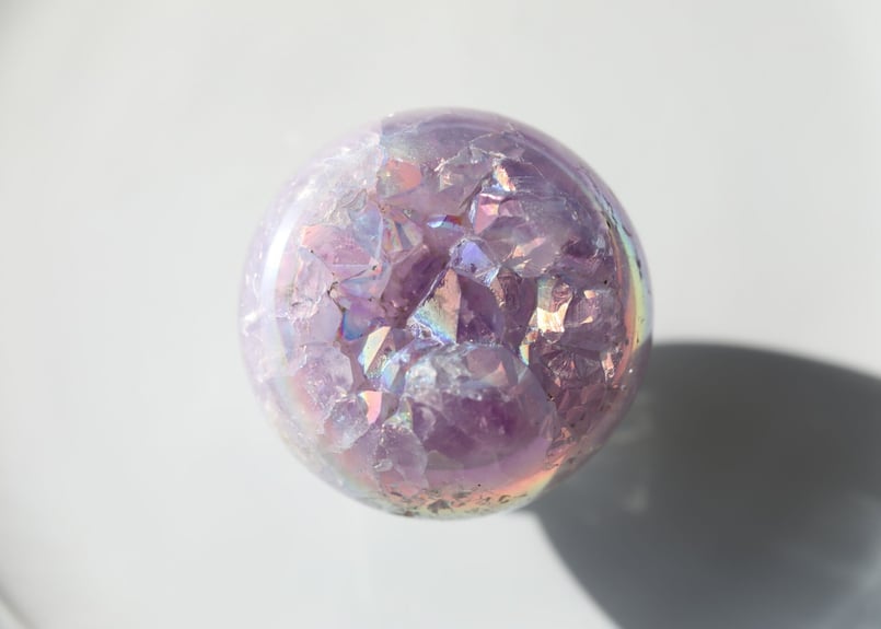 エンジェルオーラアメジスト ジオード スフィア 【ルイ】 | Y.S.Y24