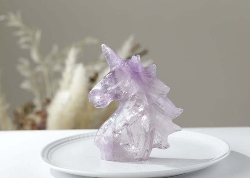 アメジストのユニコーン　ファントム入り A】ファントムアメジストのユニコーンワンド Phantom Amethyst Unicorn