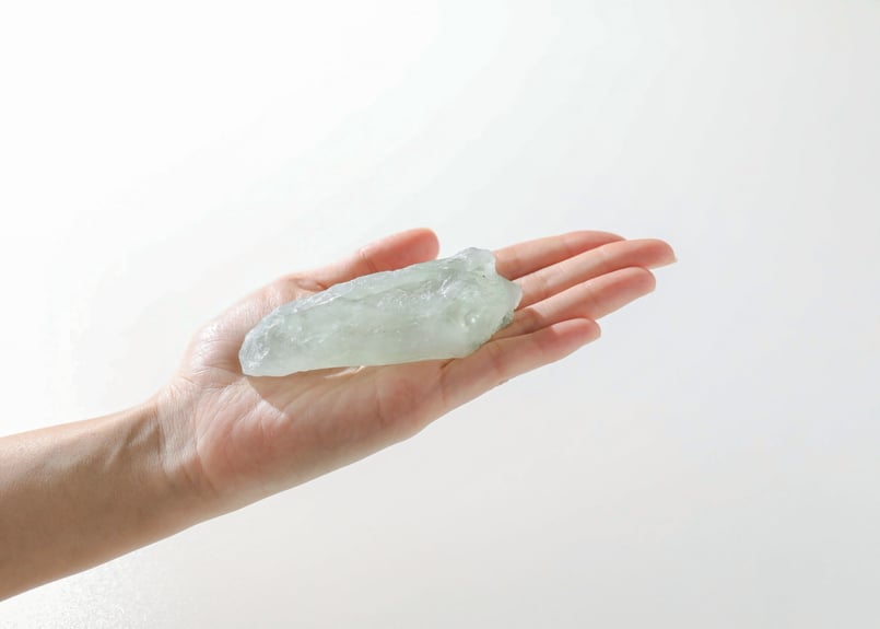 技封入❣️【時給一億】グリーンアメジスト 原石 ※イベントクーポン