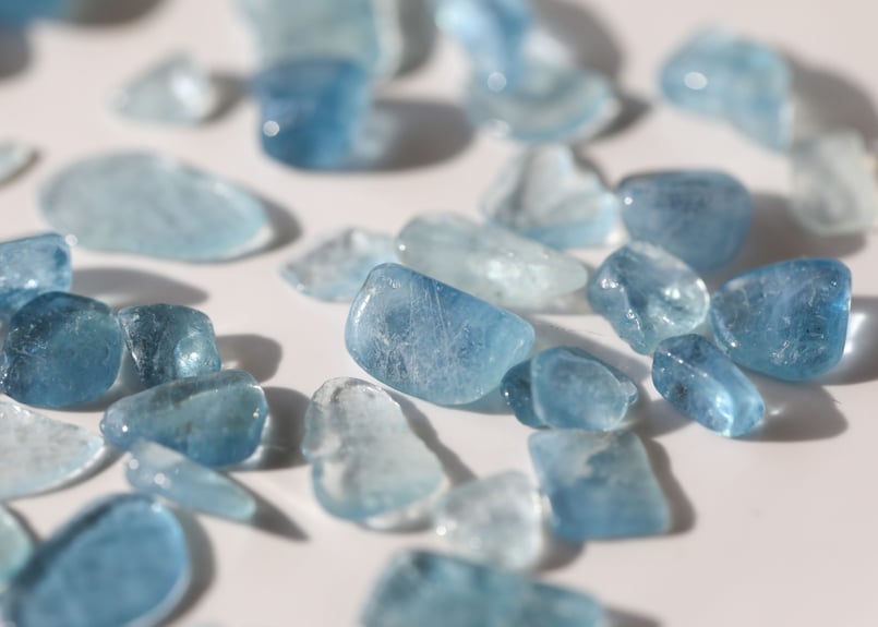 海の女神】アクアマリン さざれ（40g） | Y.S.Y24