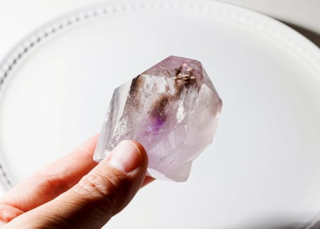 【三位一体】虹入り トリコロール水晶