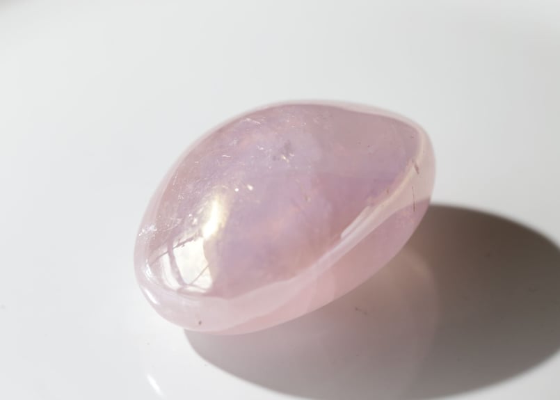 ハートの輝き】エンジェルオーラ ローズクォーツ 握り石 | Y.S.Y24