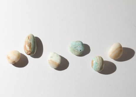 【CONNECTION つながり（必要なものすべてと繋がる）シジル封入 オリジナルカード付き❣️】カリビアンカルサイト タンブル（6個セット） ※イベントクーポン使用不可