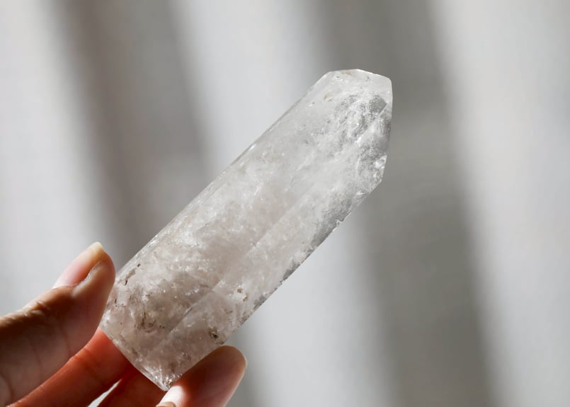 真龍の輝き】ホワイトガーデンクォーツ ポイント | Y.S.Y24