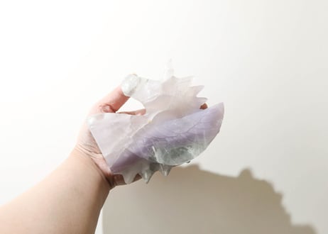 【6周年ユニコーン祭り🦄】【悟りのシッディ入り】透明な魔法使いのフローライト ユニサス