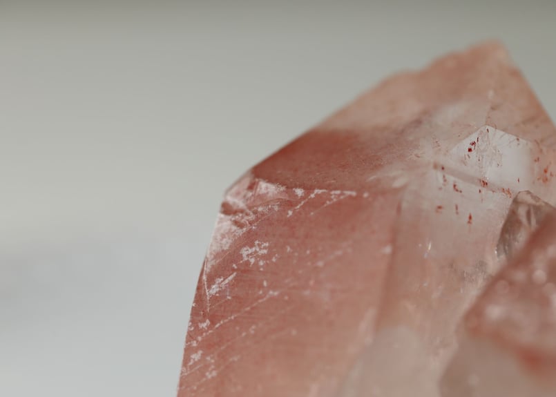 グラウンディング✨　タイムリンク　ピンク　レムリアンシードクリスタル　ポイント グラウンディング✨タイムリンクピンクレムリアンシード