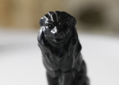 【どんな時も支える】黒翡翠 ライオン